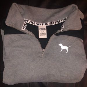 Victoria Secret PINK half zip!